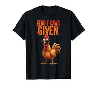 Aucun F-caws n'a été donné - Funny Rooster T-Shirt