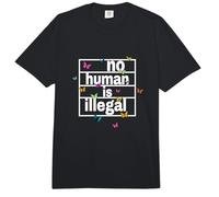Aucun Humain n'est illégal - L'original Comfort Colors Adult Heavyweight T-Shirt