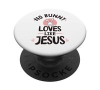 Aucun Lapin n'aime comme Jésus PopSockets PopGrip Adhésif