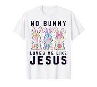 Aucun Lapin ne m'aime comme Jesus Christian, Lapin de Pâques pour Enfants T-Shirt