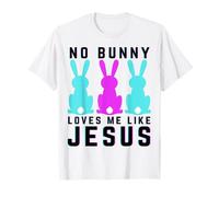 Aucun Lapin ne m'aime comme Jesus Christian, Lapin de Pâques pour Enfants T-Shirt