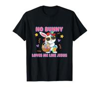 Aucun Lapin ne m'aime comme Jésus Lapin chrétien de Pâques T-Shirt