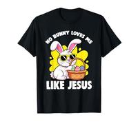 Aucun Lapin ne m'aime comme Jésus, Lapin de Pâques chrétien T-Shirt
