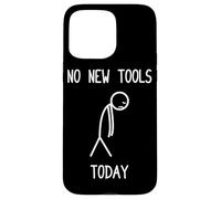 Aucun Nouvel Outil Aujourd'hui Car Lover Mechanic Garage Car Guy Coque pour iPhone 15 Pro Max