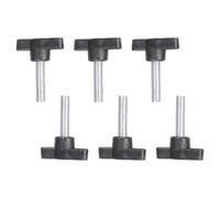 Aucun outil nécessaire, vis rotatives, main robuste en acier au carbone avec poignée en plastique, facile à utiliser pour le bricolage, poignée en plastique, matériel de bricolage