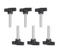 Aucun outil nécessaire, vis rotatives, main robuste en acier au carbone avec poignée en plastique, facile à utiliser pour le bricolage, poignée en plastique, matériel de bricolage