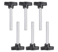 Aucun outil nécessaire, vis rotatives, main robuste en acier au carbone avec poignée en plastique, facile à utiliser pour le bricolage, poignée en plastique, matériel de bricolage