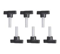 Aucun outil nécessaire, vis rotatives, main robuste en acier au carbone avec poignée en plastique, facile à utiliser pour le bricolage, poignée en plastique, matériel de bricolage