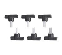 Aucun outil nécessaire, vis rotatives, main robuste en acier au carbone avec poignée en plastique, facile à utiliser pour le bricolage, poignée en plastique, matériel de bricolage