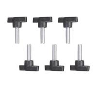 Aucun outil nécessaire, vis rotatives, main robuste en acier au carbone avec poignée en plastique, facile à utiliser pour le bricolage, poignée en plastique, matériel de bricolage