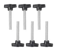 Aucun outil nécessaire, vis rotatives, main robuste en acier au carbone avec poignée en plastique, facile à utiliser pour le bricolage, poignée en plastique, matériel de bricolage