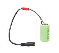 Aucun pont d ' alimentation rechargeable LR14 de taille, 5.5x2.1mm | Entrée 5, 5 x 2, 1 mm pour convertir l ' alimentation en appareils à batterie dans les systèmes LED, chargement