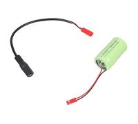 Aucun pont d ' alimentation rechargeable LR14 de taille, 5.5x2.5mm | Entrée 5, 5 x 2, 1 mm pour convertir l ' alimentation en appareils à batterie dans les systèmes LED, chargement