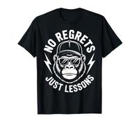 Aucun Regret, Juste des leçons sur la Motivation et l'état d'esprit des gorilles T-Shirt