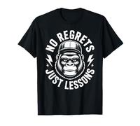 Aucun Regret, Juste des leçons sur la Motivation et l'état d'esprit des gorilles T-Shirt