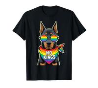 Aucun Roi d'Amérique, Chien Doberman T-Shirt