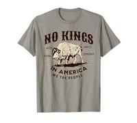 Aucun roi d'Amérique ne proteste contre les bisons pour sauver la démocratie T-Shirt