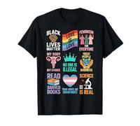 Aucun Roi ne résiste à Une Manifestation, allié de la Science des Droits des Personnes Trans, Black Lives T-Shirt