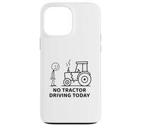 Aucun tracteur ne conduit aujourd'hui Farmer Farming Dad Men Grandpa Coque pour iPhone 13 Pro Max
