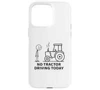 Aucun tracteur ne conduit aujourd'hui Farmer Farming Dad Men Grandpa Coque pour iPhone 15 Pro Max