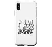 Aucun tracteur ne conduit aujourd'hui Farmer Farming Dad Men Grandpa Coque pour iPhone XS Max