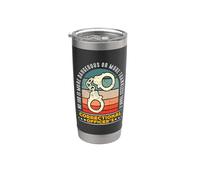 Aucun travail n'est plus dangereux ou mince agent correctionnel en argent Gobelet isotherme en acier inoxydable double paroi