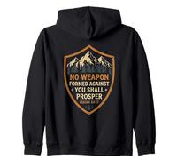 Aucune Arme forgée Contre toi ne prospérera (Verset) Sweat à Capuche