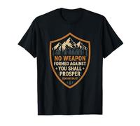 Aucune Arme forgée Contre toi ne prospérera (Verset) T-Shirt