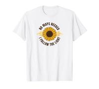 Aucune Carte nécessaire I Follow The Light T-Shirt Graphique avec Valeur