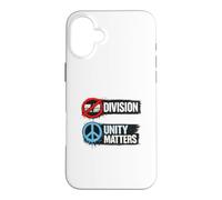 Aucune Division, l'unité Compte, la Paix, la Conception Politique Coque pour iPhone 16 Plus