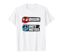 Aucune Division, l'unité Compte, la Paix, la Conception Politique T-Shirt