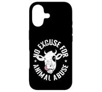 Aucune Excuse pour la maltraitance Animale Coque pour iPhone 17