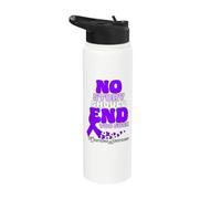 Aucune histoire ne devrait se terminer trop tôt la sensibilisation aux surdoses Stainless Steel Insulated Water Bottle