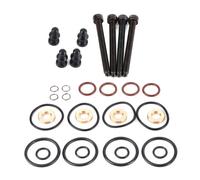 AUCUNE Réparation du joint d'injecteur 4 Jeux Kit de Réparation de Joint d'Injecteur de Carburant Kit d'Étanchéité auto coffret