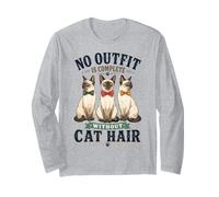 Aucune Tenue n'est complète sans Poils de Chat Manche Longue
