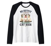 Aucune Tenue n'est complète sans Poils de Chat Manche Raglan