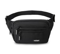 Aucuu Sac Banane Homme Femme, Sac Banane de Randonnée Réglable, Léger et Grande Capacité, Sacs Bananes d'extérieur Multi-Poches Imperméable, pour Voyage, Escalade, Le Cyclisme, 104-158cm, Mis à Niveau