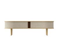 Audacious Meuble TV Chêne/Sable Blanc