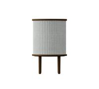Audacious Table d'Appoint Chêne Foncé/Sterling