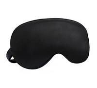 Audamp Masque de sommeil pour les yeux, à bande réglable, agréable pour la peau, en soie, ultra doux, 1 pièce