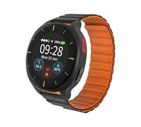 Audar E2 - Montre Connectée Senior avec Détection de Chute et SOS GPS 24/7 - Surveillance Pression Artérielle/Fréquence Cardiaque/SpO2/Température - App Web & Tableau de Bord Multi-utilisateurs