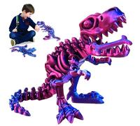 Audasi Jouets Articulés de Squelette de Dinosaure Imprimés en 3D Jouet de Dinosaures Squelette Jouet de Dinosaure Squelette Figurines de Dinosaures à Collectionner pour Enfants et Adulte