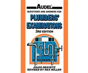 Audel Questions and Answers for Plumbers Examinations by Jules Oravetz Paperback Book Jules A. Oravetz, Rex Miller (Auteur)