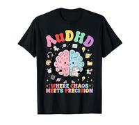 AUDHD Brain Neurodiversity Awareness Where Chaos Meets T-Shirt