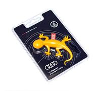 Audi 000087009C Diffuseur de Parfum d'origine en Forme de Gecko, Jaune