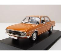 Audi 100 1969 Orange Maquette de Voiture 1:43 Maxichamps