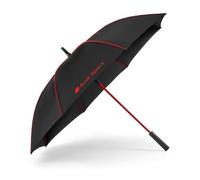 Audi 3122300100 Parapluie automatique avec logo Audi Sport Noir/rouge, Noir, Taille unique, Moderne