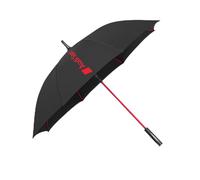 Audi 3122600300 Parapluie automatique Noir/rouge avec inscription Audi Sport