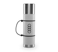 Audi 3292400800 Gourde isotherme avec logo anneaux Gris 680 ml