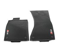 Audi 4 g1061221b 041 Tapis de Sol en Caoutchouc avec Logo S6 Original Tapis Toutes Saisons 2 x Avant Tapis en Caoutchouc Noir